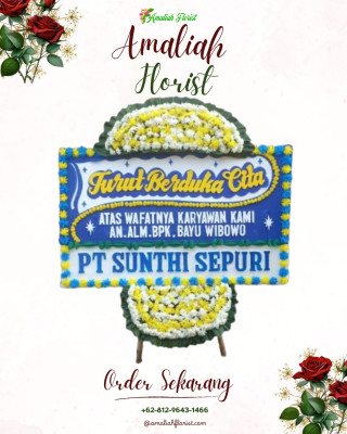 Papan Bunga Duka di Rodok